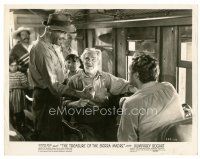 6m939 TREASURE OF THE SIERRA MADRE 8x10 still '48 Humphrey Bogart, Holt & Huston on train!!