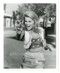 6m954 VIVA LAS VEGAS 8x10 still '64 enraged Ann-Margret as sexiest gunfighter about to shoot!