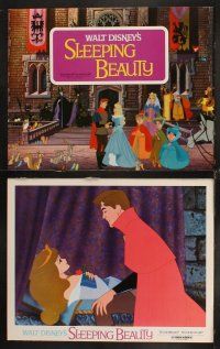 6w214 SLEEPING BEAUTY 8 LCs R79 Walt Disney cartoon fairy tale fantasy classic!