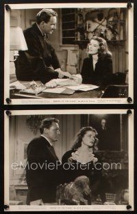 7j362 KEEPER OF THE FLAME 2 8x10 stills '42 great images of Spencer Tracy & Katharine Hepburn!