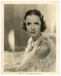 7j662 ELEANOR POWELL 8x10 still '37 close up of the beautiful actress in cool dress from Rosalie!