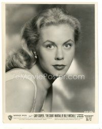 7j663 ELIZABETH MONTGOMERY 8x10 still '56 pretty portrait from The Court-Martial of Billy Mitchell!