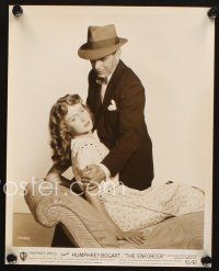 7j352 ENFORCER 2 8x10 stills '51 great portraits of tough Humphrey Bogart with Patricia Joiner!