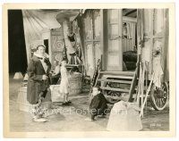 7j687 FREAKS 8x10 still '32 great image of Wallace Ford out of clown makeup with others!