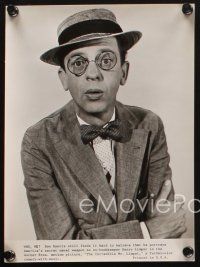 7j359 INCREDIBLE MR. LIMPET 2 8x10 stills '64 great portraits of wacky Don Knotts!