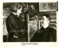 7j757 INN OF THE SIXTH HAPPINESS 8x10 still '59 close up of Ingrid Bergman & Asian Robert Donat!