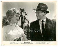 7j760 IT'S A MAD, MAD, MAD, MAD WORLD 8x10 still '64 c/u Spencer Tracy smiling at Dorothy Provine!