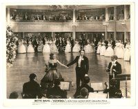 7j785 JEZEBEL 8x10 still '38 Bette Davis & Henry Fonda standing by orchestra at fancy ball!