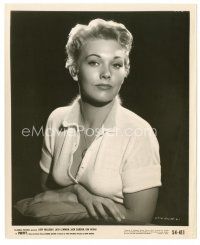 7j819 KIM NOVAK 8x10 still '54 sexy close up with her blouse unbuttoned from Phffft!