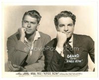 7j823 KINGS ROW 8x10 still '42 great close up of Ronald Reagan & Robert Cummings!