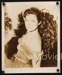 7j309 LAURETTE LUEZ 3 8x10 stills '40s the sexy Hawaiian model/actress posing in tattered dress!