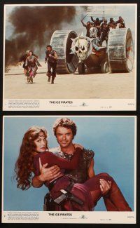 7j421 ICE PIRATES 8 8x10 mini LCs '84 Robert Urich, Mary Crosby, Michael Roberts!