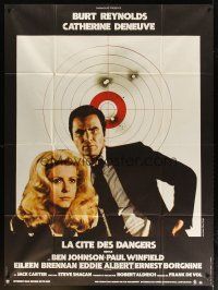 7k839 HUSTLE French 1p '76 Robert Aldrich, Burt Reynolds & sexy Catherine Deneuve by target!