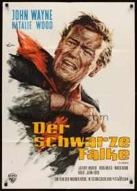 7m310 SEARCHERS German R61 different Rolf Goetze artwork of John Wayne, John Ford directed!