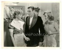 7s552 MAKE WAY FOR A LADY 8x10 still '36 Herbert Marshall between Michael & Shirley by Hendrickson