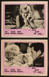 8a089 BOYS' NIGHT OUT 8 LCs '62 James Garner, Tony Randall, sexy Kim Novak!