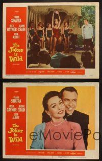 8a194 JOKER IS WILD 8 LCs '57 Frank Sinatra as Joe E. Lewis, sexy Mitzi Gaynor, Eddie Albert!