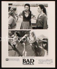 8d717 BAD GIRLS 4 8x10 stills '94 cowgirls Drew Barrymore, Madeleine Stowe, Masterson & MacDowell