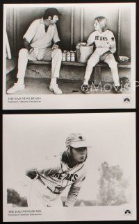 8d832 BAD NEWS BEARS 3 TV 8x10 stills R70s Walter Matthau, Tatum O'Neal, Little League baseball!