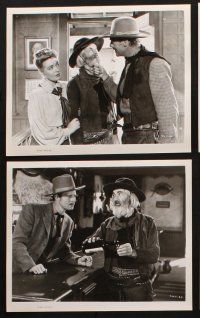 8d307 BADMAN'S TERRITORY 25 TV 8x10 stills R60s Randolph Scott, Gabby Hayes, Ann Richards