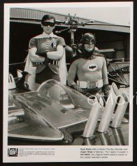 8d834 BATMAN 3 TV 8x10 stills R90 DC Comics, great images of Adam West, Burt Ward & villains!