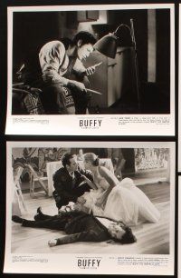 8d486 BUFFY THE VAMPIRE SLAYER 7 8x10 stills '92 Kristy Swanson, Luke Perry, Paul Reubens!