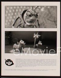 8d425 BUG'S LIFE 8 8x10 stills '98 Walt Disney, cute Pixar CG insect cartoon, all the characters!