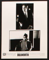 8d372 BULWORTH 10 8x10 stills '98 Warren Beatty, sexy Halle Berry, Oliver Platt, Paul Sorvino!