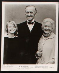 8d725 CANDLESHOE 4 8x10 stills '77 Walt Disney, young Jodie Foster, David Niven, Helen Hayes!