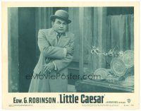 8g167 LITTLE CAESAR LC #2 R54 iconic image of gangster Edward G. Robinson wounded next to window!