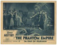 8g342 PHANTOM EMPIRE chapter 12 LC '35 Gene Autry in final showdown with great alien machinery!