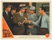 8g224 SHADOW OF THE THIN MAN LC '41 William Powell tells Sam Levene & others about the murder weapon