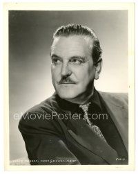 8k342 FRANK MORGAN 8x10 still '30s great head & shoulders portrait wearing suit & tie!