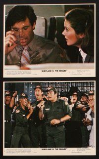 8w800 AIRPLANE II 7 8x10 mini LCs '82 Robert Hays, Julie Hagerty, Lloyd Bridges, William Shatner!