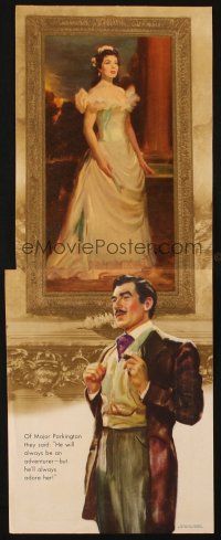 9f214 MRS. PARKINGTON trade ad '44 great different art of Greer Garson & Walter Pidgeon!