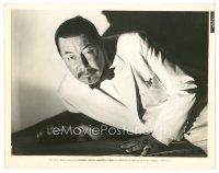 9t429 CHARLIE CHAN'S GREATEST CASE 8x10 still '33 c/u of Asian detective Warner Oland in tuxedo!