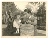 9t613 HIS MAJESTY BUNKER BEAN 8x10 still '18 Jack Pickford & Louise Huff by cool sundial!