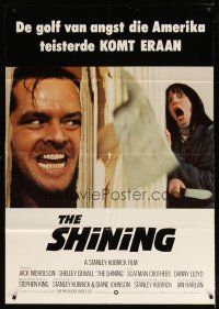 1e265 SHINING Dutch '80 Stephen King & Stanley Kubrick horror masterpiece, crazy Jack Nicholson!