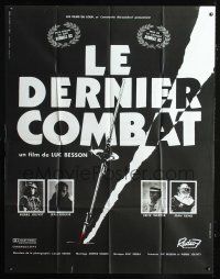 1e561 LE DERNIER COMBAT French 1p '83 Luc Besson, Jean Reno, cool design by Guichard & Camboulive!