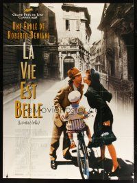 1e569 LIFE IS BEAUTIFUL French 1p '98 Roberto Benigni's La Vita e bella, Nicoletta Braschi