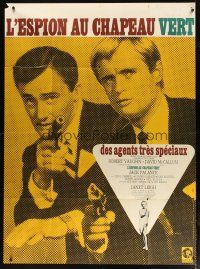 1e669 SPY IN THE GREEN HAT French 1p '66 Robert Vaughn & David McCallum, Man from UNCLE!