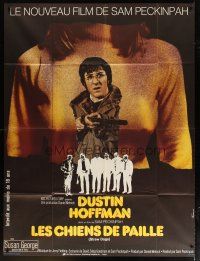 1e674 STRAW DOGS French 1p '72 Peckinpah, different art of Hoffman & Susan George by Ferracci!