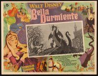 1e321 SLEEPING BEAUTY Mexican LC '59 Disney cartoon classic, Prince about to fight dragon!