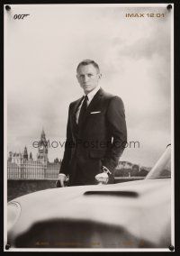 1e257 SKYFALL limited edition English special 14x20 '12 image of Daniel Craig as Bond, newest 007!