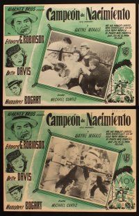 1e294 KID GALAHAD 7 Mexican LCs R50s Michael Curtiz, Edward G. Robinson, Bette Davis!