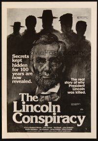 1e083 LINCOLN CONSPIRACY educational packet '77 secrets revealed about the former President!