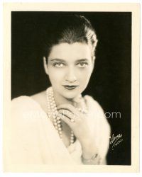 1h598 KAY FRANCIS deluxe stage play 8x10 still '28 on Broadway in Ring Lsrdner's Elmer the Great!