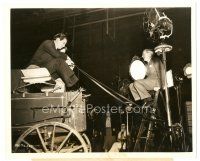 1h137 MOTHER CAREY'S CHICKENS candid 8x10 still '38 director on set w/Anne Shirley & James Ellison!