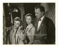 1h698 MYSTERY STREET deluxe 8x10 still '50 Bruce Bennett & Betsy Blair watch Sally Forrest on phone