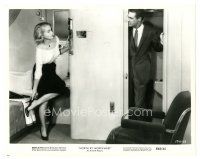 1h715 NORTH BY NORTHWEST 8x10 still R66 Cary Grant & sexy Eva Marie Saint, Hitchcock classic!